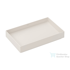 Hansgrohe XUNIVA EVO E 65x40 cm-es pultra ültethető mosdó, matt homok 60326780 szaniter