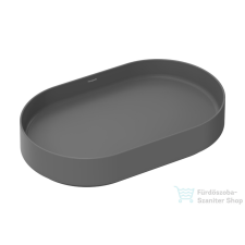Hansgrohe XUNIVA EVO U 65x40 cm-es pultra ültethető mosdó, matt palaszürke 60325760 szaniter