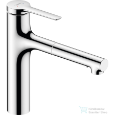 Hansgrohe ZESIS M33 160 mosogató csaptelep kihúzható zuhanyfejjel,2 jet, króm 74822000 csaptelep