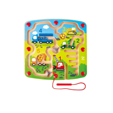 Hape MÁGNESES LABIRINTUS KONSTRUKCIÓK ÉS SZÁMOK oktatójáték
