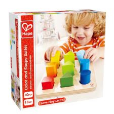 Hape SZÍN- ÉS FORMAVÁLOGATÓ formabedobó
