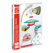 Hape ZENÉLŐ KÖRHINTA bébijáték kiságyra