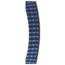 Happet fekete-kék kockás hám (M l 1.5 cm) nyakörv, póráz, hám kutyáknak