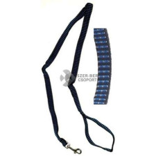 Happet fekete-kék kockás kutyapóráz (M l 1.5 cm) nyakörv, póráz, hám kutyáknak