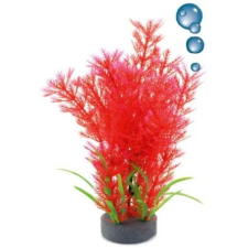 Happet levegőporlasztós vörös műnövény akváriumba (19 cm) akvárium dekoráció