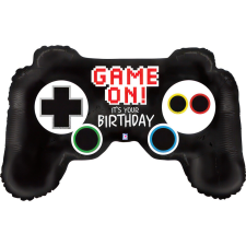 Happy Birthday Controller fólia lufi 81 cm party kellék