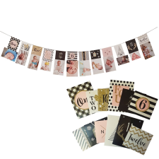  Happy Birthday fotó banner – Rózsaszín party kellék