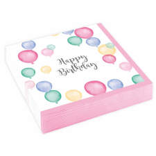 Happy Birthday Pastel szalvéta 20 db-os 25x25 cm party kellék