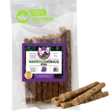 Happy Bulldog 100% Természetes Vaddisznóhús stick 100 g, HAPPY BULLDOG jutalomfalat kutyáknak
