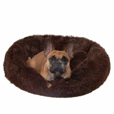 Happy Bulldog Barna, extrapuha,szőrös kisállatfekhely - 50 cm szállítóbox, fekhely kutyáknak