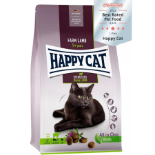 Happy Cat Adult Sterilised Weide,Bárány-10kg macskaeledel