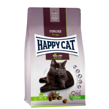  Happy Cat Adult Sterilized bárány 10kg macskaeledel