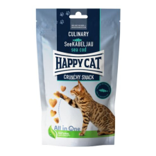 Happy Cat Culinary Crunchy Snacks Tőkehal 70g jutalomfalat macskáknak