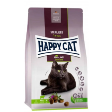 Happy Cat Happy Cat Adult Sterilised Weide Lamm - Bárány 10 kg macskaeledel