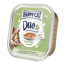 Happy Cat Happy Cat Duo pástétomos falatkák - Baromfi és bárány 100 g macskaeledel