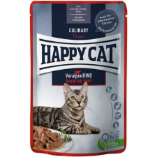 Happy Cat Happy Cat Meat in Sauce Voralpen-Rind l Alutasakos eledel macskáknak marhahússal (6 x 85 g) 510 g macskaeledel