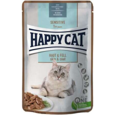 Happy Cat Happy Cat Sensitive Skin&amp;Coat alutasakos eledel macskáknak (6 x 85 g) 510 g macskaeledel