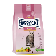  Happy Cat Junior Baromfi – 10 kg macskaeledel