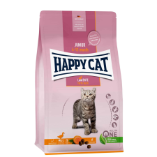  Happy Cat Junior Grainfree Kacsa – 4 kg macskaeledel