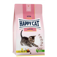 Happy Cat Kitten Land Geflügel 4kg - baromfi húsos száraztáp kölyökmacskáknak macskaeledel