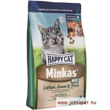 Happy Cat Mincas Mix macskatáp hallal és szárnyashússal 10kg macskaeledel