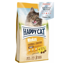  Happy Cat Minkas Hairball Control- Baromfi 10kg macskaeledel