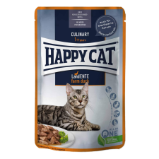 Happy Cat Pouch Szósz Culinary Kacsa – 85 g macskaeledel