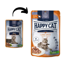 Happy Cat Pouch Szósz Culinary Kacsa 85g macskaeledel
