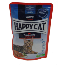  Happy Cat Pouch Szósz Culinary Marha – 85 g macskaeledel