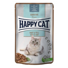 Happy Cat Pouch Szósz Sensitive Skin&Coat – 85 g macskaeledel