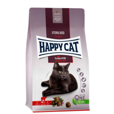 Happy Cat Sterilised Voralpen Rind 10 kg macskaeledel