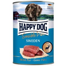 Happy Dog adult sweden vadhúsos kutya konzerv 400g kutyaeledel