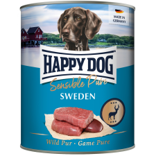 Happy Dog adult sweden vadhúsos kutya konzerv 800g kutyaeledel