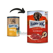 Happy Dog Australia Pur – Kengurushúsos konzerv – 400 g kutyaeledel