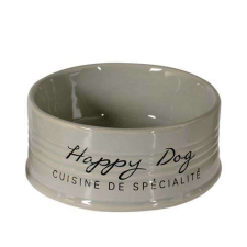 Happy Dog DUVO+ Kerámia tál Happy Dog 14,5cm 520ml Szürke kutyatál