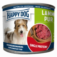 Happy Dog Fleisch pur konzerv 400 g báránnyal kutyaeledel