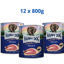 Happy Dog France konzerv Kacsa 12x800gr kutyaeledel