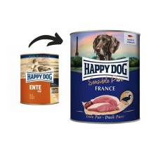  Happy Dog France Pur (Kacsa) – 6×800 g kutyaeledel
