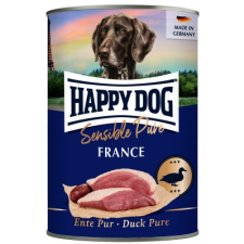 Happy Dog Happy Dog France kacsás konzerv 400 g kutyaeledel