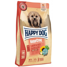 Happy Dog Happy Dog Natur Croq Mini Lazac Rizs 4kg kutyaeledel