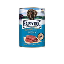 Happy Dog Happy Dog Wild Pur - Vadhúsos konzerv 24 x 400 g kutyaeledel