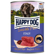  Happy Dog Italy (Büffel) Pur - Bivaly Húsos Konzerv 400g kutyaeledel