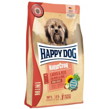  Happy Dog Natur Croq Mini Lazac Rizs 4kg kutyaeledel