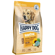 Happy Dog NaturCroq Adult Geflügel & Reis 1kg kutyaeledel