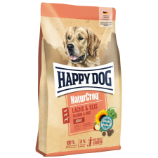  Happy Dog NaturCroq Adult lazac&amp;rizs 11kg kutyaeledel