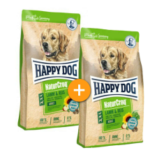 Happy Dog NaturCroq (Bárány &amp;amp; Rizs) - 2x15 kg kutyaeledel