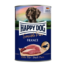 Happy Dog Pur Kacsahúsos Konzerv – France 400g - 1x400g kutyaeledel