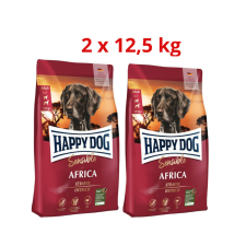 HAPPY DOG SENSIBLE AFRICA STRUCCHÚSSAL 2x12,5KG kutyaeledel