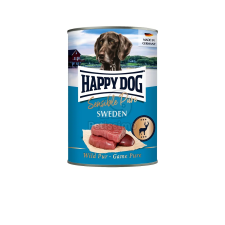  Happy Dog Sensible Pure Sweden - Vadhúsos konzerv 6 x 400 g kutyaeledel