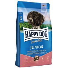  Happy Dog Sensible Supreme Junior Csirke,Lazac és Burgonya-4kg kutyaeledel